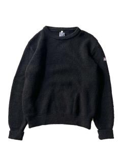 Leuchtfeuer Strickwaren Wool Knit BLACK MADE IN GERMANY