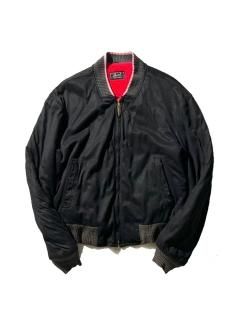 60's Bond Zip-up Blouson BLACK