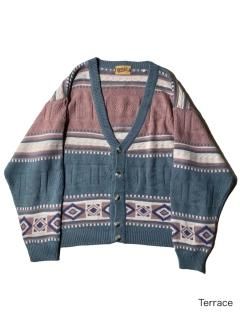 80's Euro Acrylic/Wool Cardigan MADE IN ITALY 