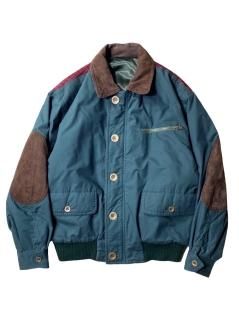 CESARANI Elbow Patch Bomber Jacket