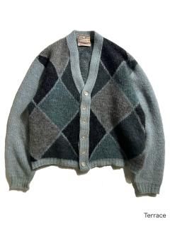 60's Vintage Alpaca Cardigan