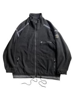90's CODE-X Fleece Half Coat CHARCOAL/GRAY
