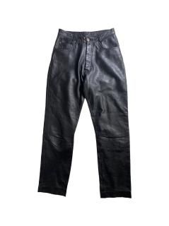 Euro Leather Pants BLACK W27