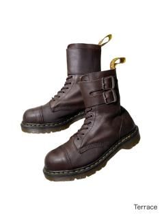 80's Dr.Martens 10hole Leather Belt Boots (26.0) MADE IN ENGLAND