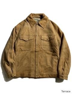 60〜70's MIGHTY-MAC Nubuck Leather Jacket