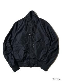 90~Early00's MARITHE FRANCOIS GIRBAUD Technical Nylon Jacket BLACK