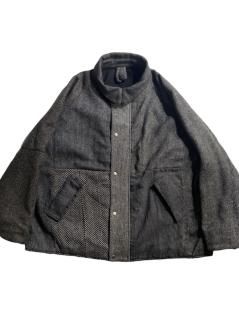 Vintage Harris Tweed Fabric Patchwork Jacket 