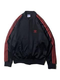80's adidas ATP Track Jacket BLACK/RED M MADE IN U.S.A.