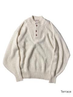 90's LONDON FOG OUTDOORS UNLIMITED Henry-neck Knit