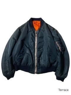 90's ALPHA MA-1 NAVY/RESCUES ORENGE