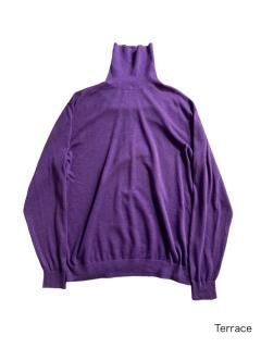 Turtleneck Cotton Knit
