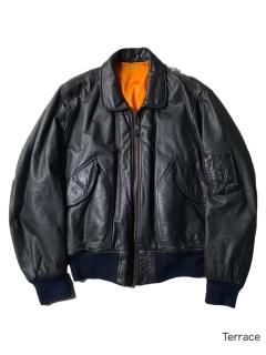 90's CWU-45P Design Leather Jacket 