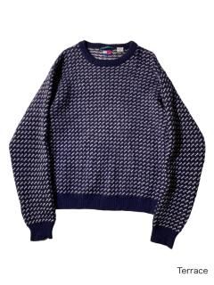 80's TOMMY HILFIGER Birds-eye Knit