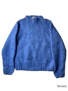 60's Mohair Blend Hand Knit