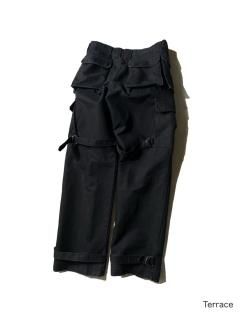 Paul Smith JEANS Bondage Wide Cargo Pants BLACK  