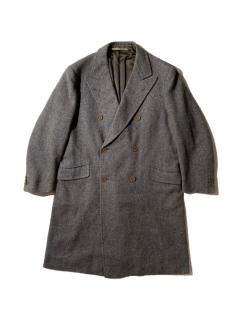 80's Euro Tweed Double-Breasted Coat