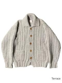 90's Wool Collar Cardigan