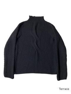 ARMANI COLLEZIONI Merino Wool Hi-neck Knit MADE IN ITALY