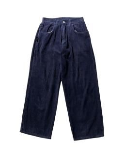 90's interstate Corduroy Pants NAVY MADE IN U.S.A. (W30 L30)