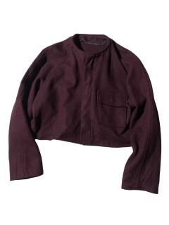 80s Vintage Remake Short Length Melton Jacket