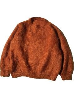 80〜90s Mohair Knit PERSIMMON