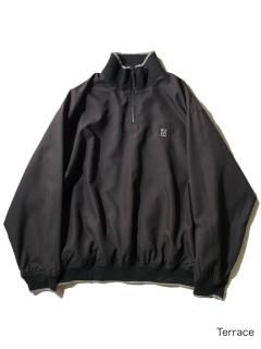 90's Half-zip Nylon Hi-neck Pullover