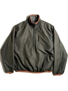 00's NIKE ACG COUCHE EXTERNE Half-zip Pullover OLIVE GRAY/ORANGE