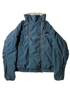 90's Timberland WEATHERGEAR Nylon/Fleece Reversible Design Pullover