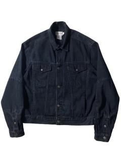 90s Calvin Klein Tracker Type Black Denim Jacket