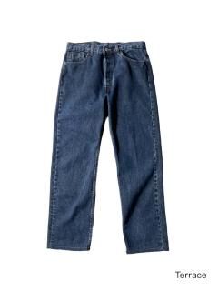 90's Levi's 501 Garment-die Black Denim Pants ( W33L30