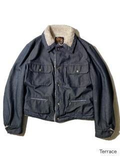 60's Denim Boa Short Jacket MADE IN CANADA