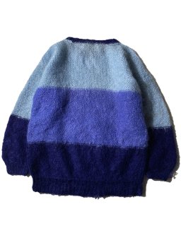 90's 3tone Mohair Knit