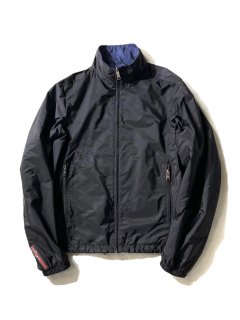 PRADA SPORT Reversible Jacket BLACK/NAVY 46