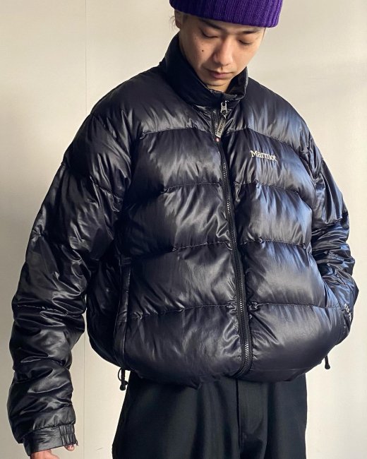 90's Marmot 825 Fill Power Down Jacket BLACK - Lemontea Online Shop