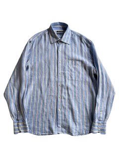 STANZA Stripe Linen Shirt