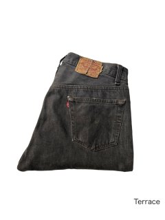 90's Levi's 501 “先染め” Black Denim Pants MADE IN U.S.A. ( 実寸W35L30）