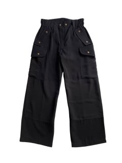 Canadian Air Force Design Nylon Cargo Trousers BLACK “受注限定販売商品” (実寸 W30〜34 
