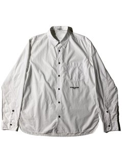 STONE ISLAND Cotton Broad Stitch Design Shirt WHITE