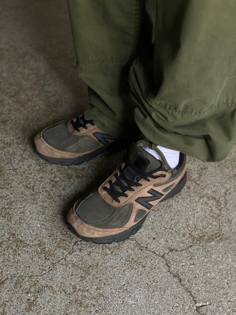 New Balance 990V4 MADE IN U.S.A. OLIVE/BROWN US8 26.0㎝ - Lemontea ...