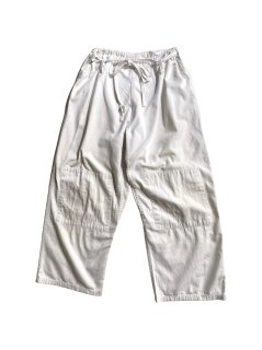 90's Cotton Kung fu Pants WHITE
