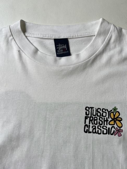 90's OLD STUSSY FRESH CLASSIC T-shirt - Lemontea Online Shop