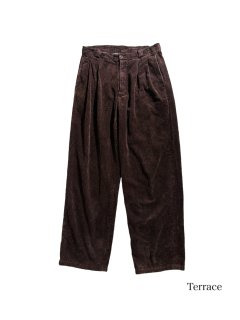 90's Euro 2tuck Corduroy Trousers(実寸W31 L28)