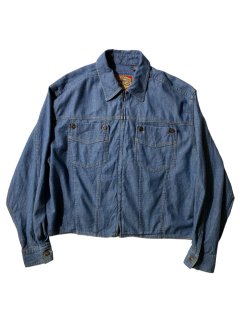90's LIZ CLAIBORNE Herringbone Cotton Jacket