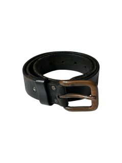 Leather Belt BLACK (W30〜38)