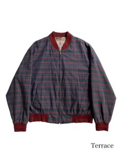 80's Levi's Check Bomber Type Jacket MADE IN ITALY