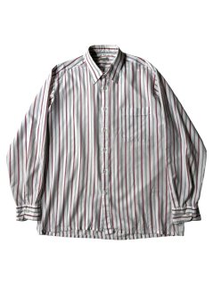 80's Euro Stripe Box Silhouette Shirt