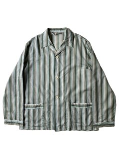 Euro Cotton Stripe Pajamas Shirt