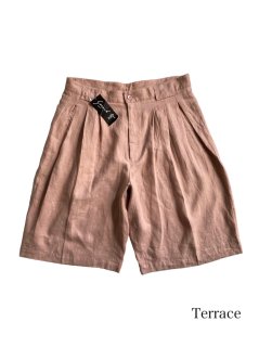Dead Stock GOOUCH Linen Brend 3tuck Shorts( W34)