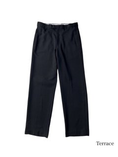 90's MICHAEL BRANDON  Polyester Trousers BLACK ( W32 L28)