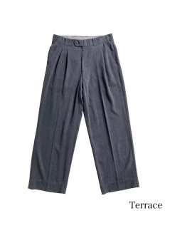 90's BALENCIAGA 2tuck Trousers (実寸 W31 L26)